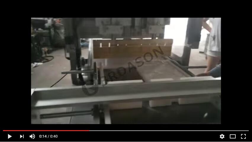 Push type Ultrasonic Food Cutting Machine for Nougat