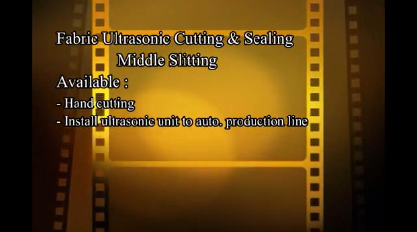 Fabric Ultrasonic Cutting and Sealing Machine